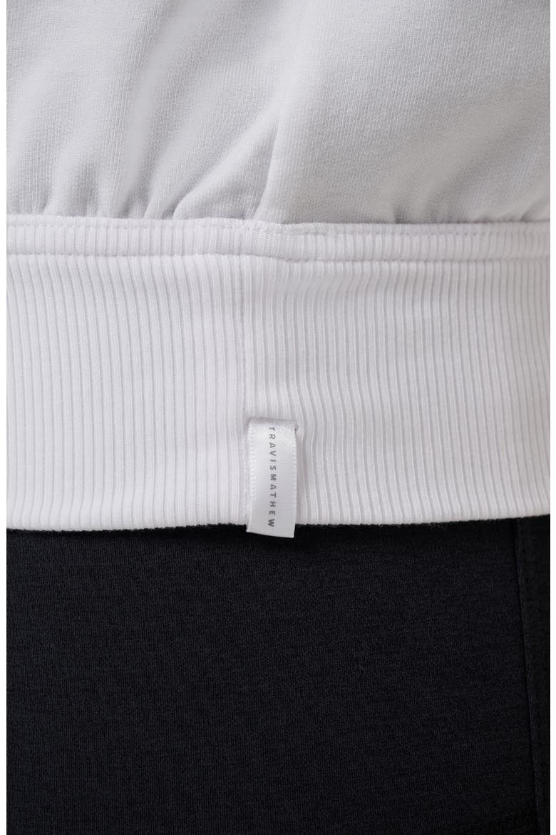 Cloud French Terry Sweatshirt, Alternate, color, WHITE