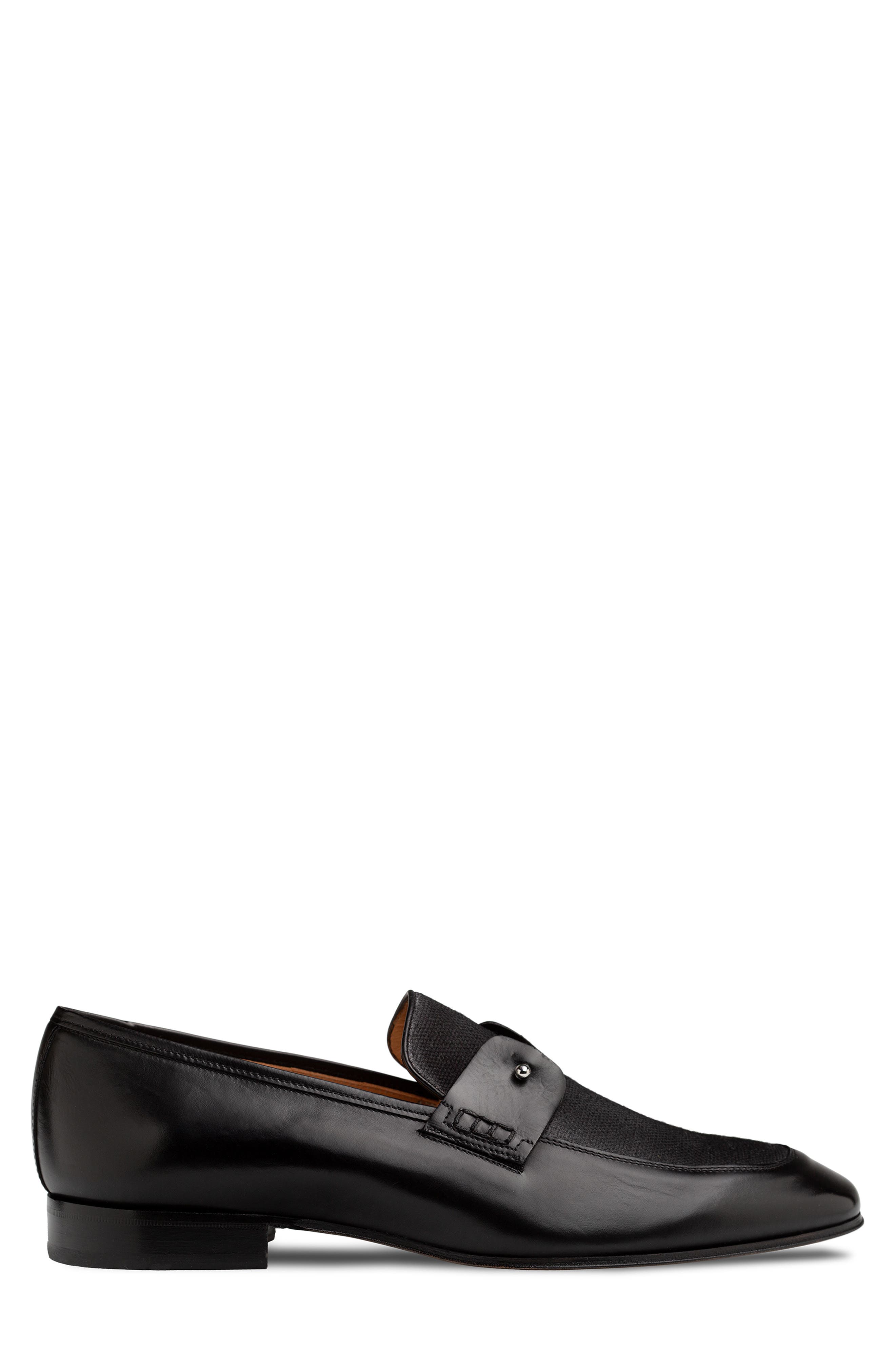 Mezlan Soana Loafer, Alternate, color, Black