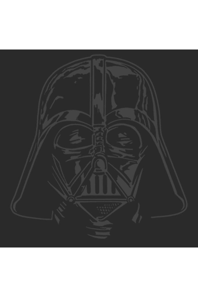 Men's Star Wars Darth Vader Helmet  Pull Over Hoodie, Alternate, color, Black