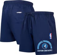 PRO STANDARD Men's Pro Standard Navy Minnesota Timberwolves Area Code Shorts