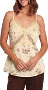 Petal & Pup Alli Floral Lace Trim Camisole