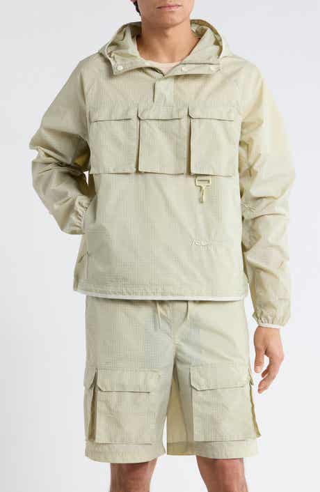 Tahoe Water Repellent Nylon Ripstop Hooded Anorak