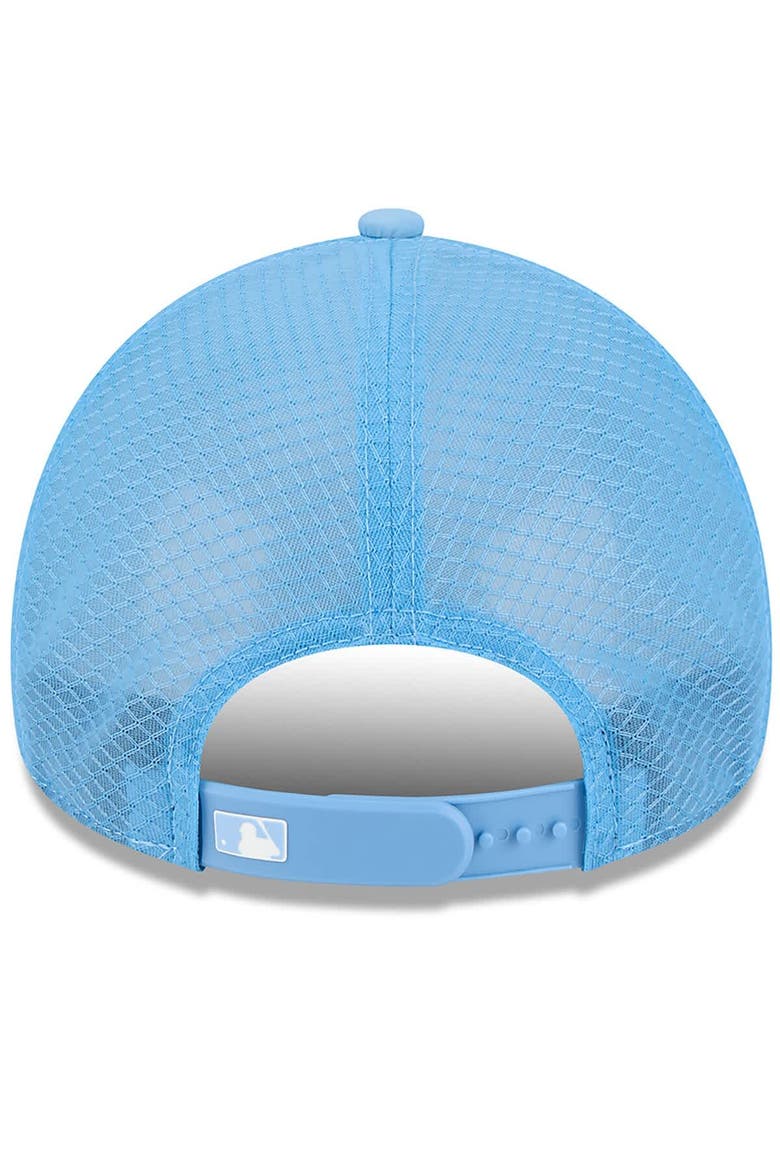 Men's New Era Light Blue Chicago Cubs 2026 Batting Practice Alternate Apex 9FORTY Adjustable Hat, Alternate, color, Light Blue