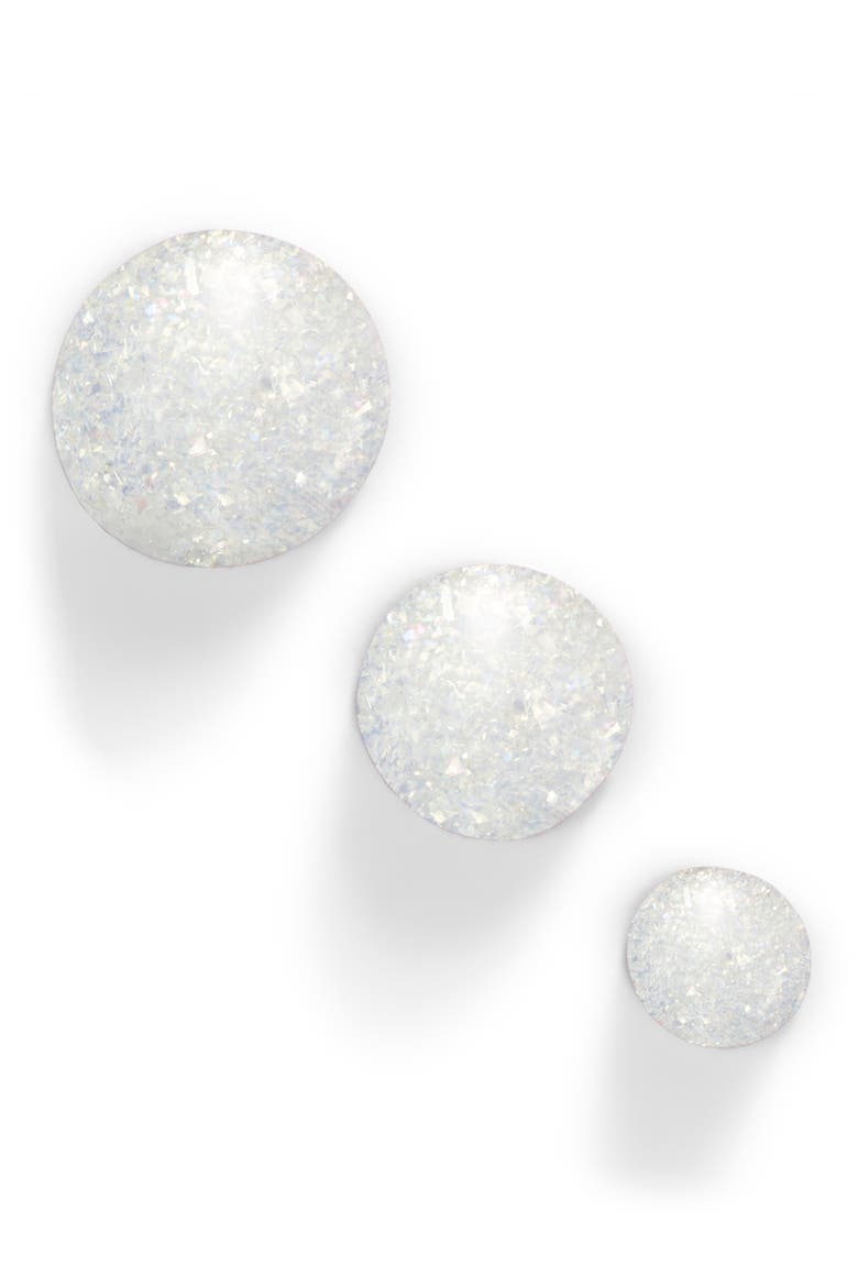 Golden Nights Diorific Vernis Top Coat Glitter Nail Lacquer (Limited Edition), Alternate, color, GOLDEN SNOW 001