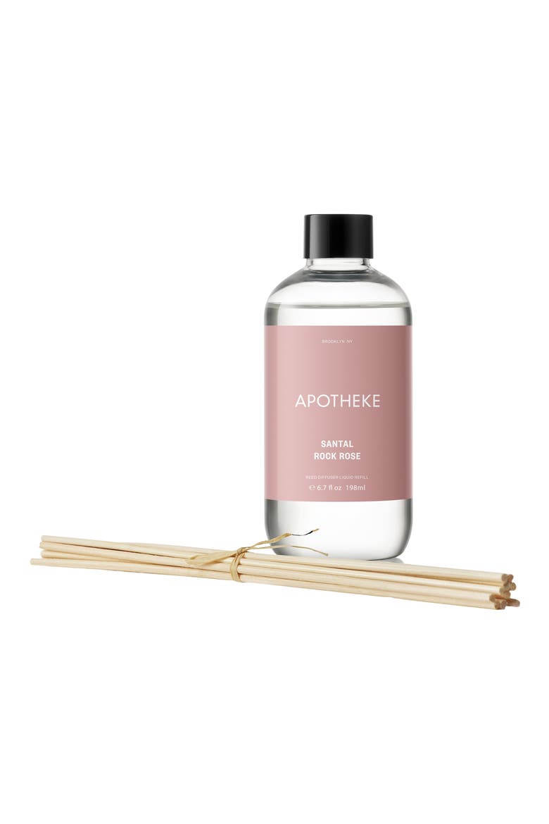 Santal Rock Rose Reed Diffuser, Main, color, NO COLOR