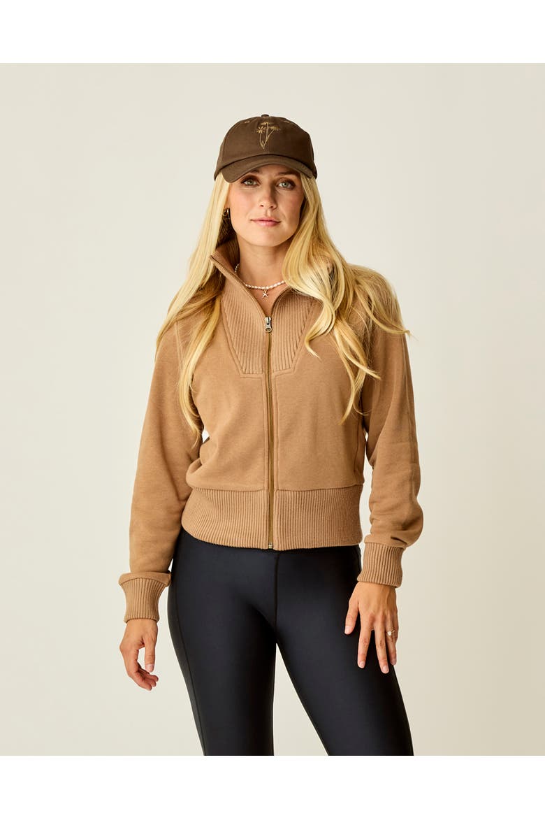 Briar Fleece Jacket, Alternate, color, Rum