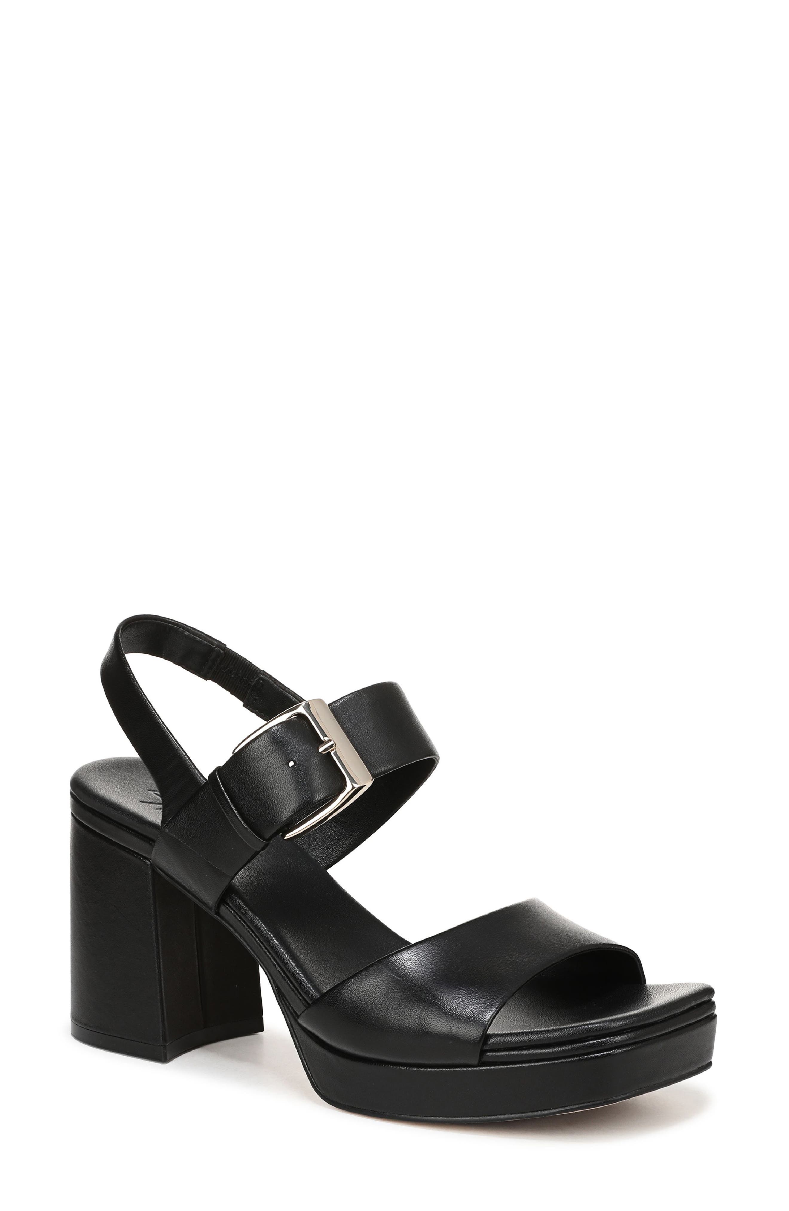 27 EDIT Naturalizer Phillipa Block Heel Sandal, Main, color, Black