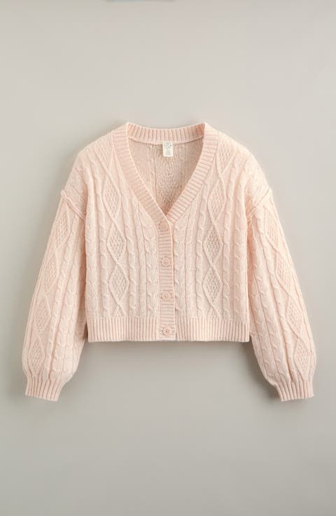Kids' Cable Stitch Cardigan
