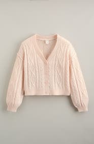 Treasure & Bond Kids' Cable Stitch Cardigan