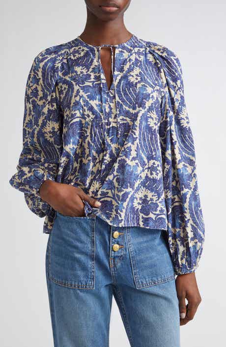 Ulla Johnson Brea Floral Top