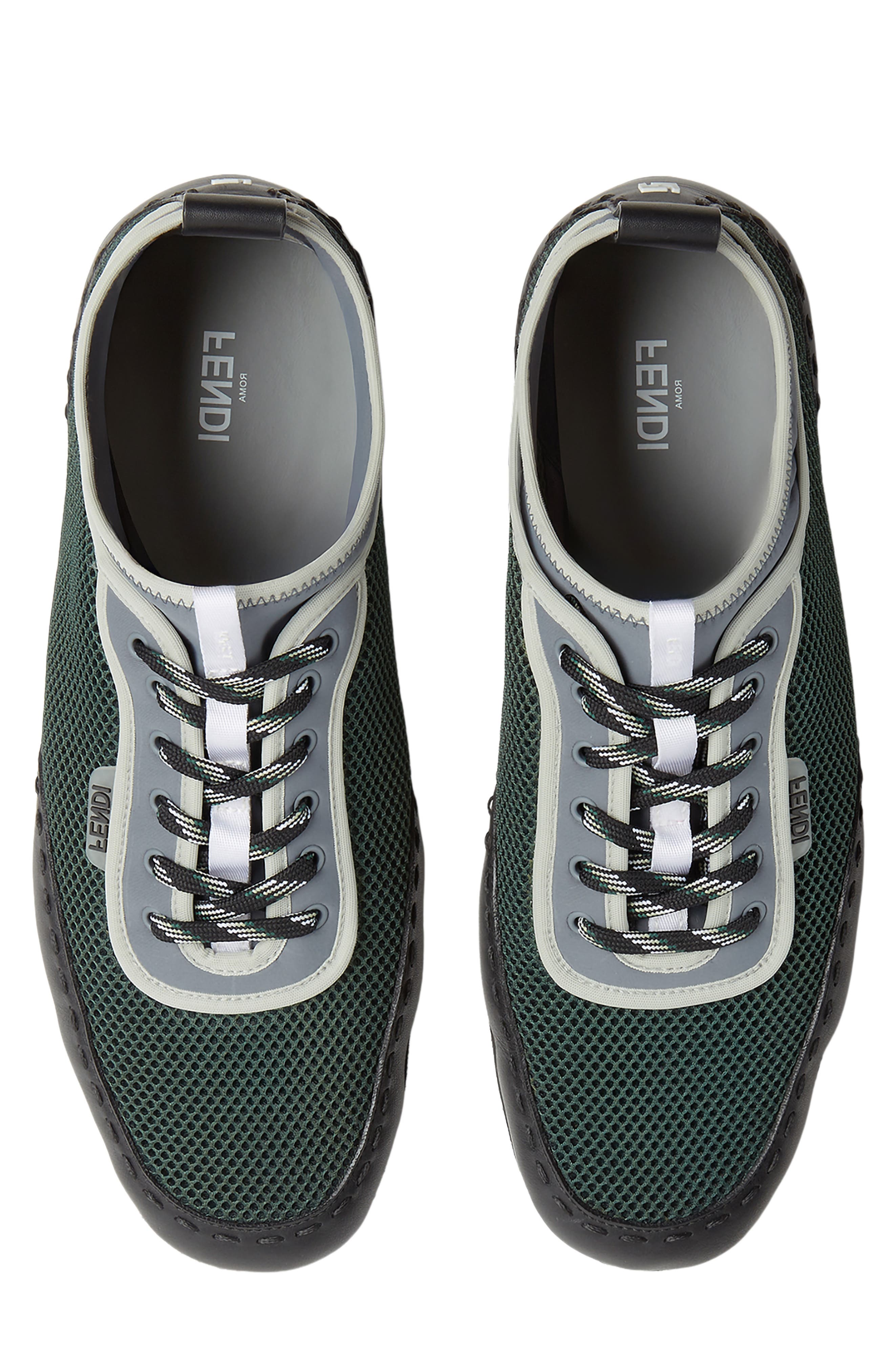 Fendi 'Fendi Fit Sneaker, Alternate, color, Nero Ver.salv Gri.sc