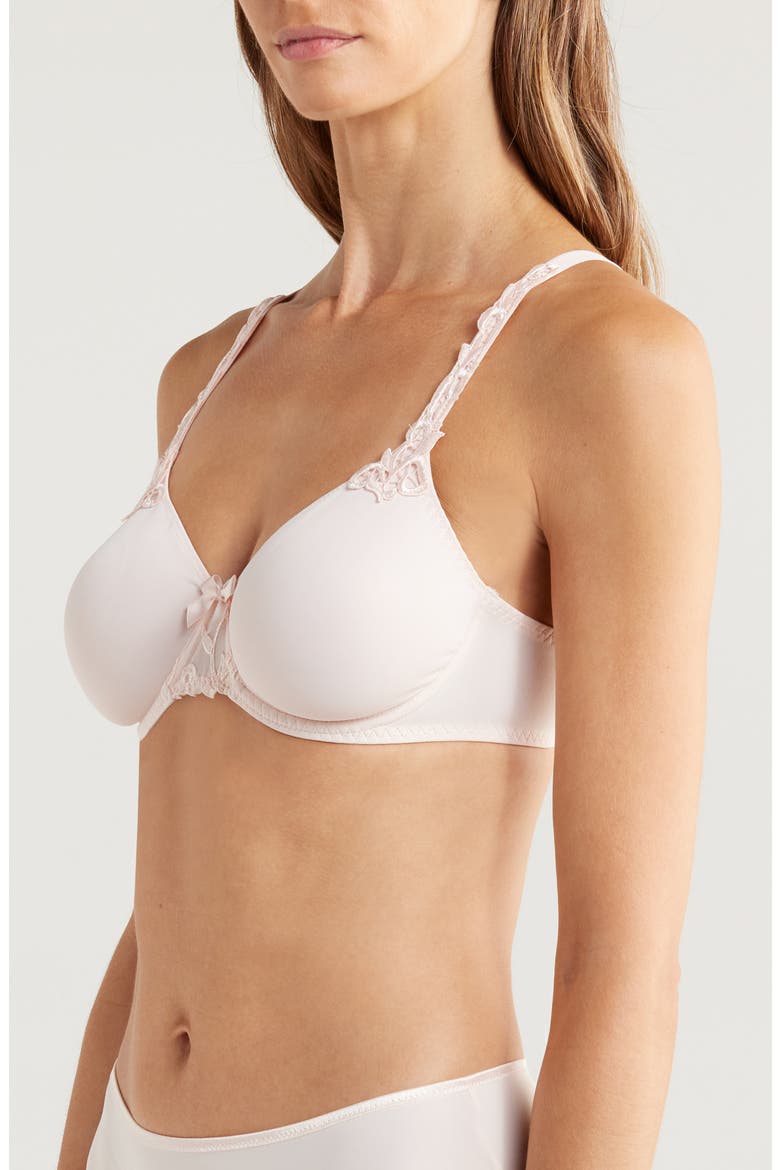 Andora Underwire Minimizer Bra, Alternate, color, BLUSH
