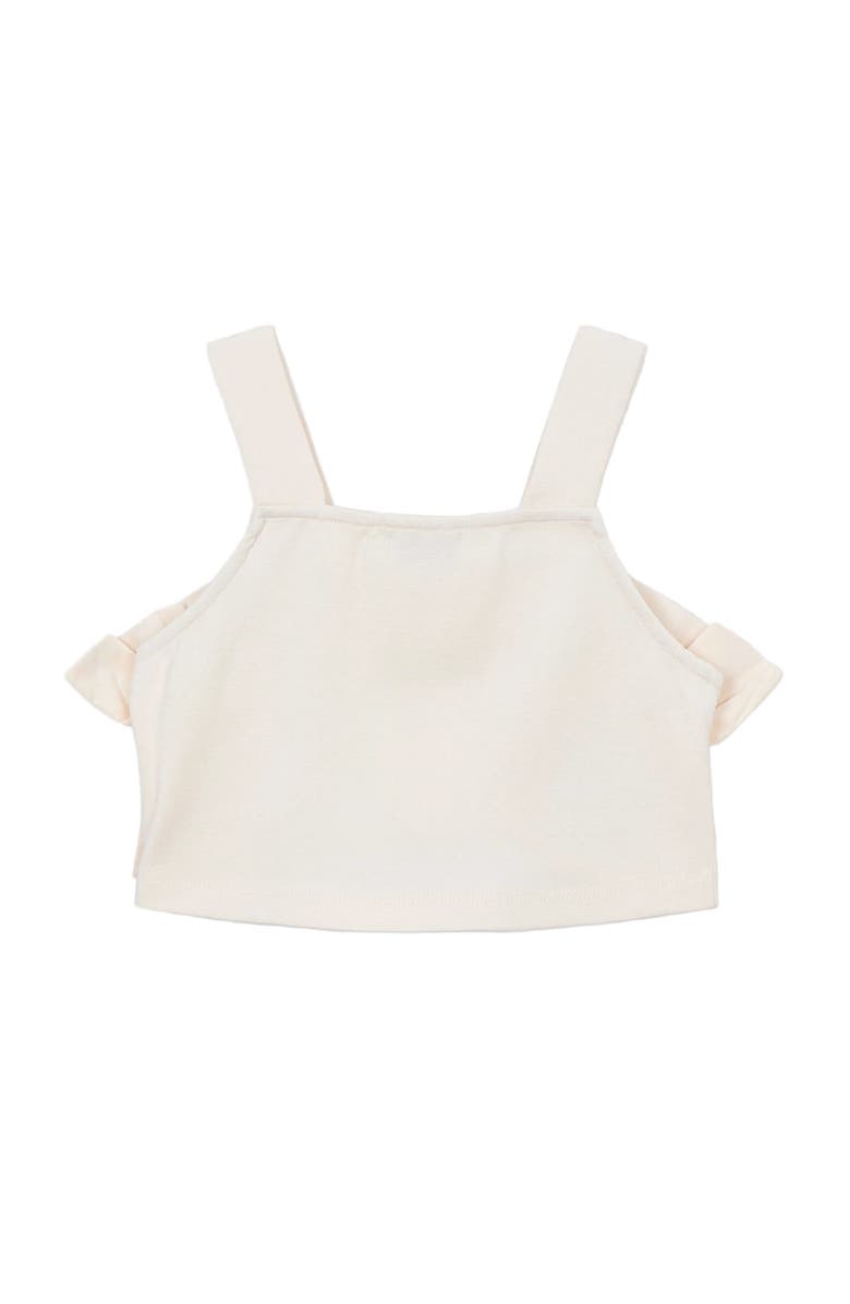 Mayoral Ruffled Top, Alternate, color, Beige