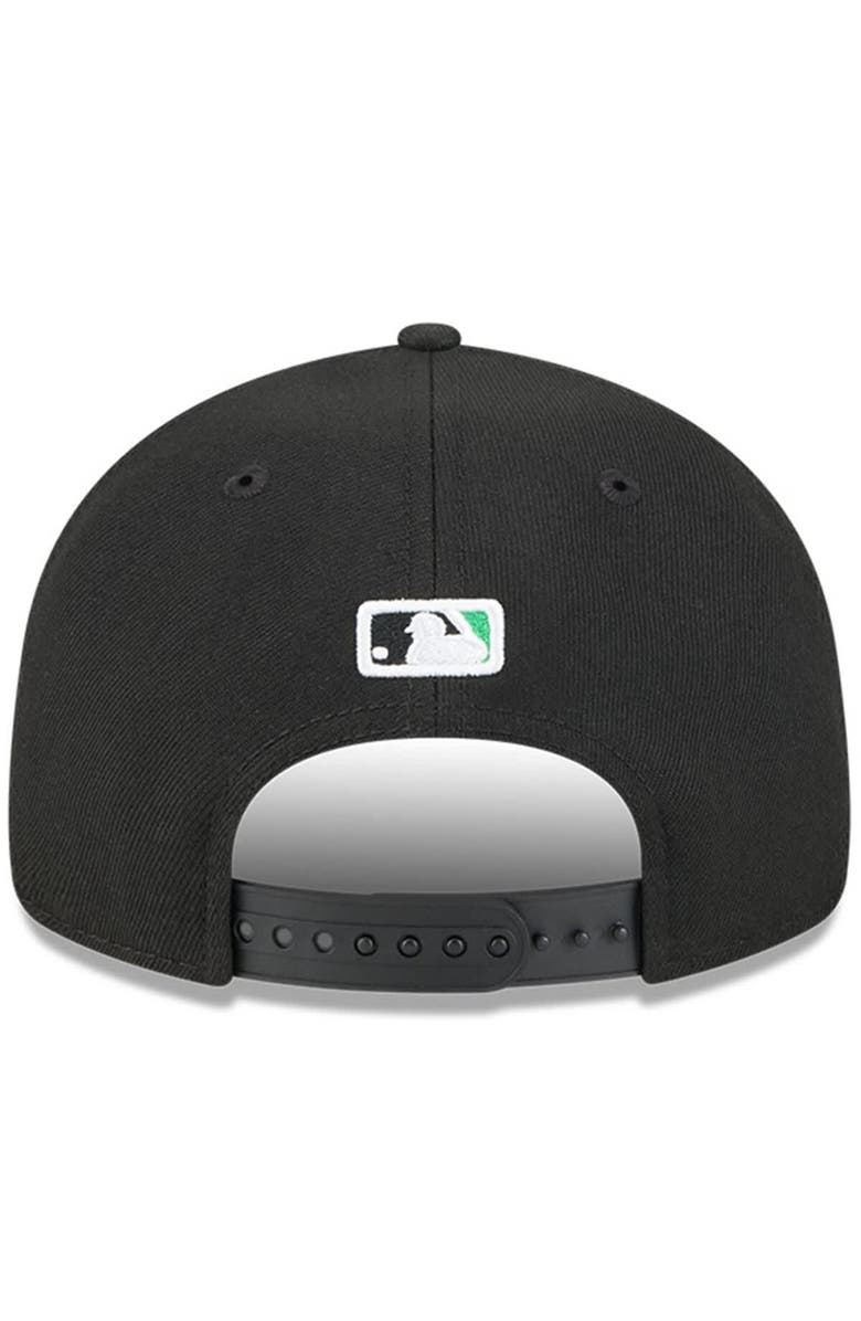 New Era Men's New Era Black Tampa Bay Rays Baseball Hall of Fame Retro Crown 9FIFTY Adjustable Hat, Alternate, color, Black