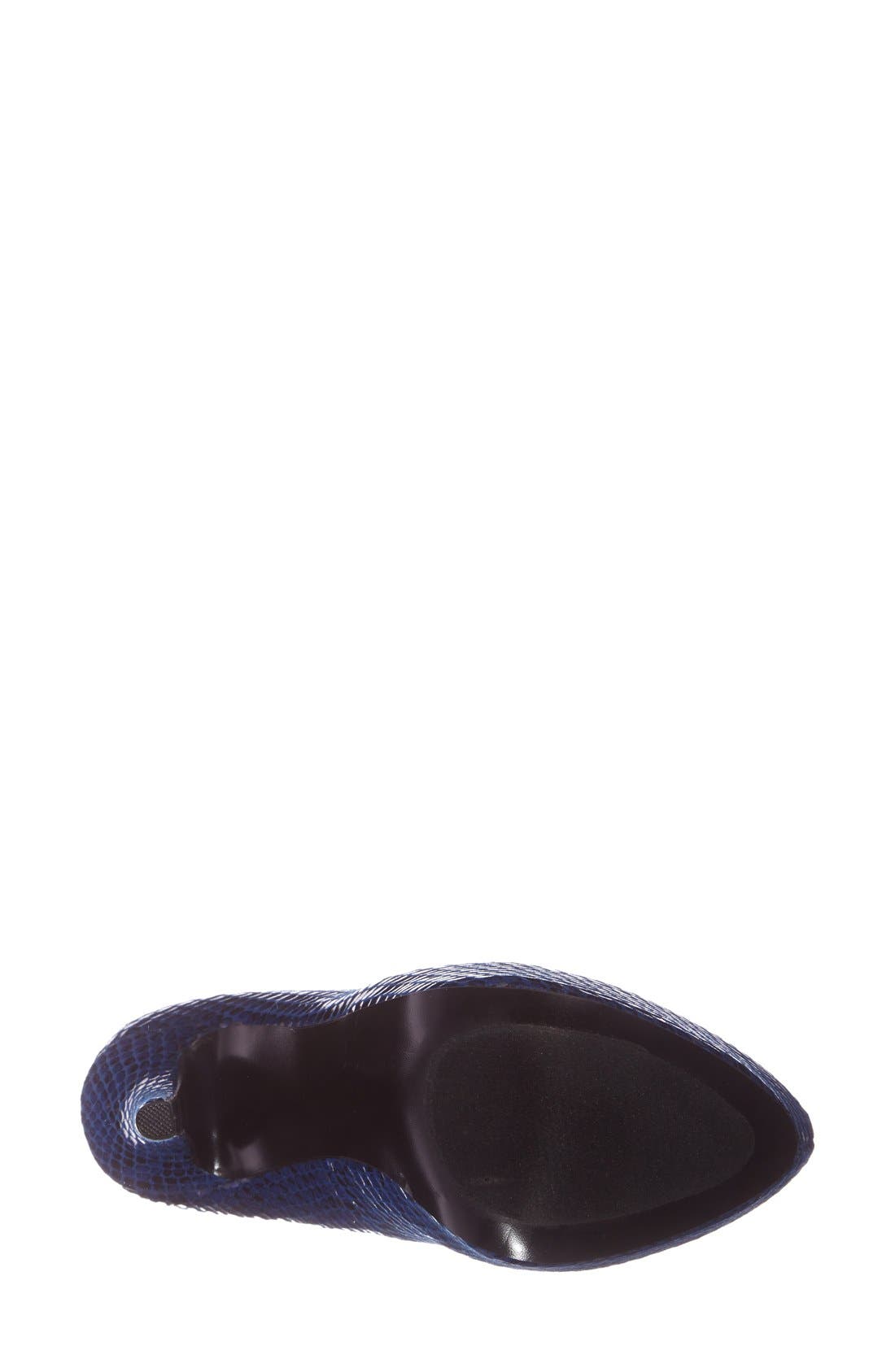 'Delerius' Pump, Alternate, color, BLUE SNAKE