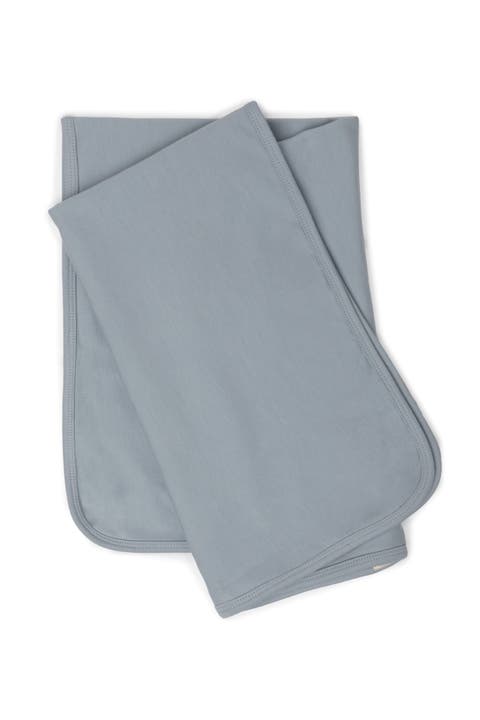 Boy Bunny Applique Jersey Blanket (Baby)