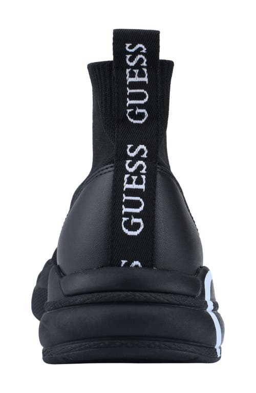 GUESS GUESS PAUSE HIGH TOP SOCK SNEAKER