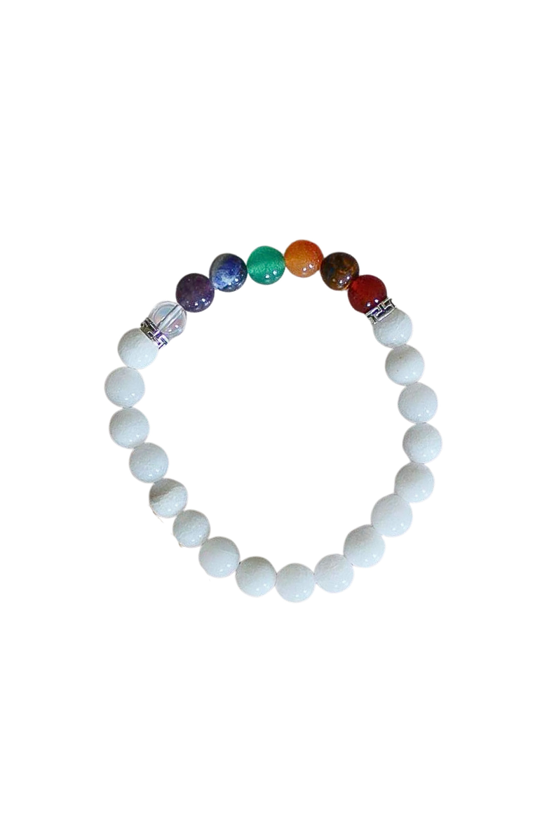 Humanist Beauty 7 Chakra Crystal Healing Bracelet, Main, color, 7 Chakra
