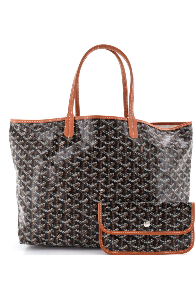 Pre-Owned Goyard Saint Louis Tote Coated Canvas PM, Alternate, color, Brown
