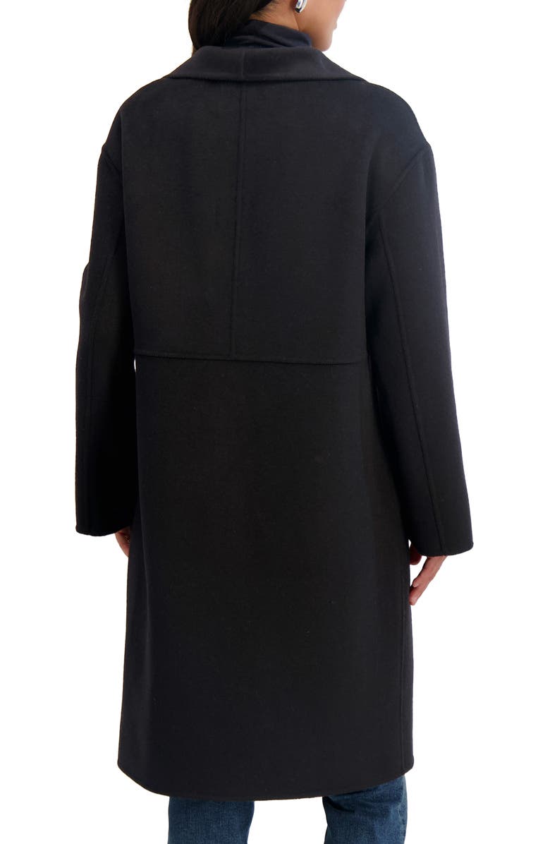 Tahari Coco Wool Blend Blazer, Alternate, color, Black