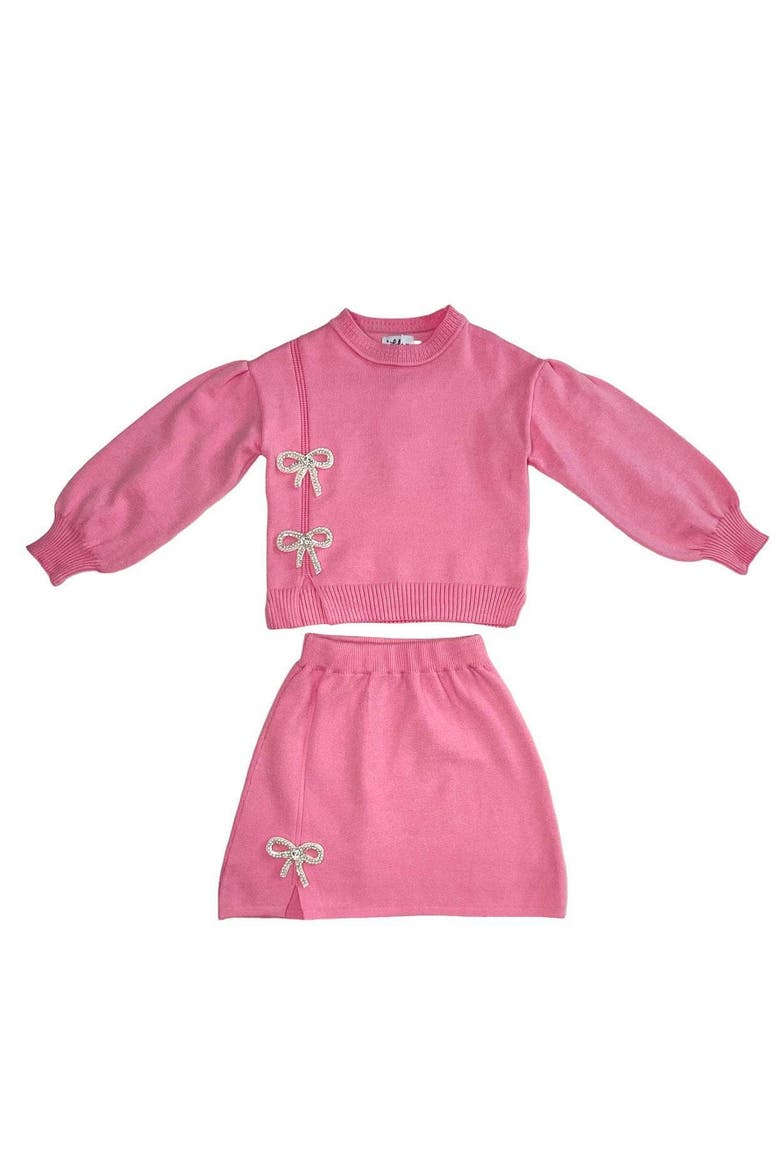 Pretty in Pink Bow Set, Main, color, Pink