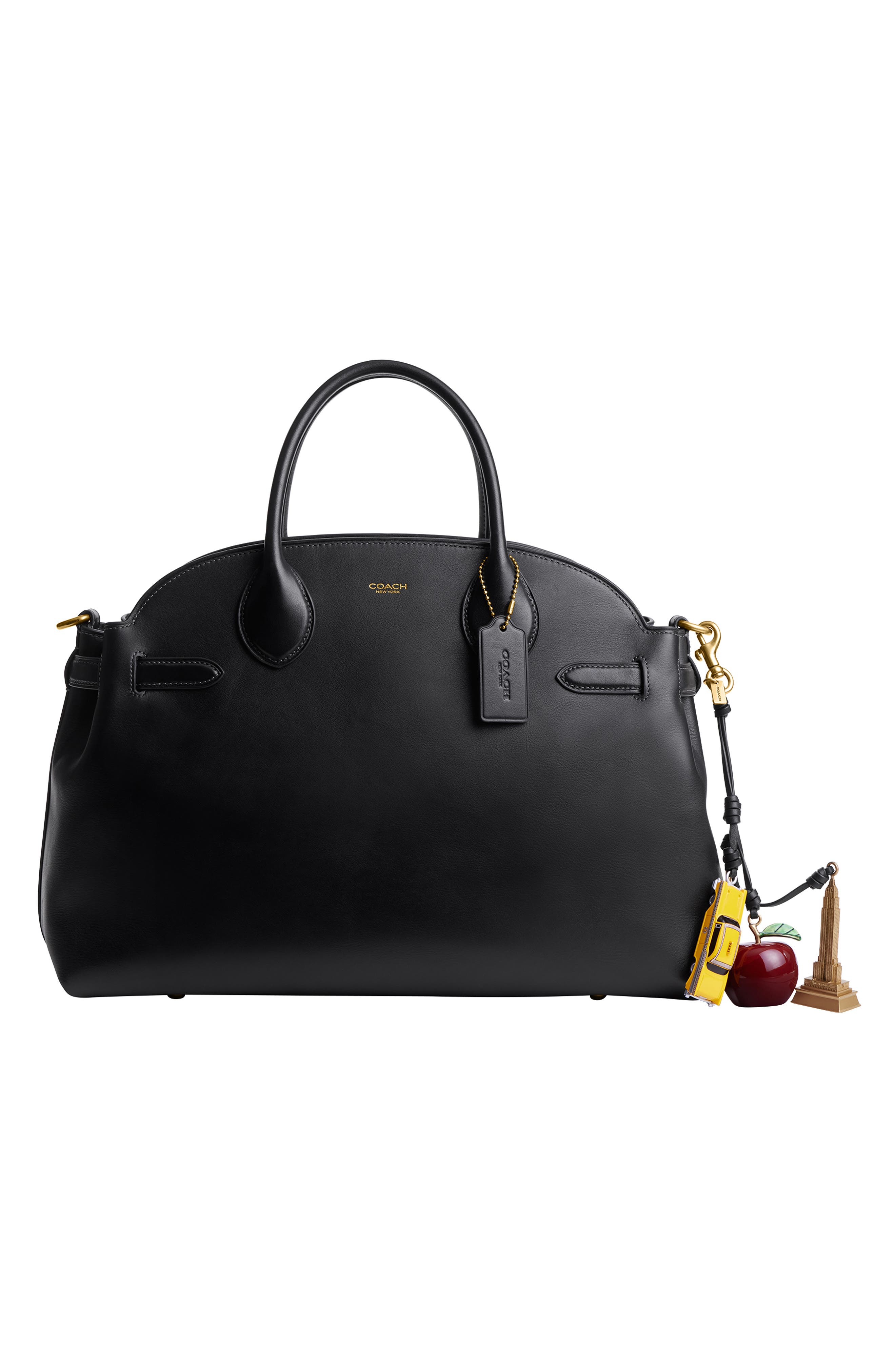 COACH Small New York Cluster Bag Charm, Alternate, color, 