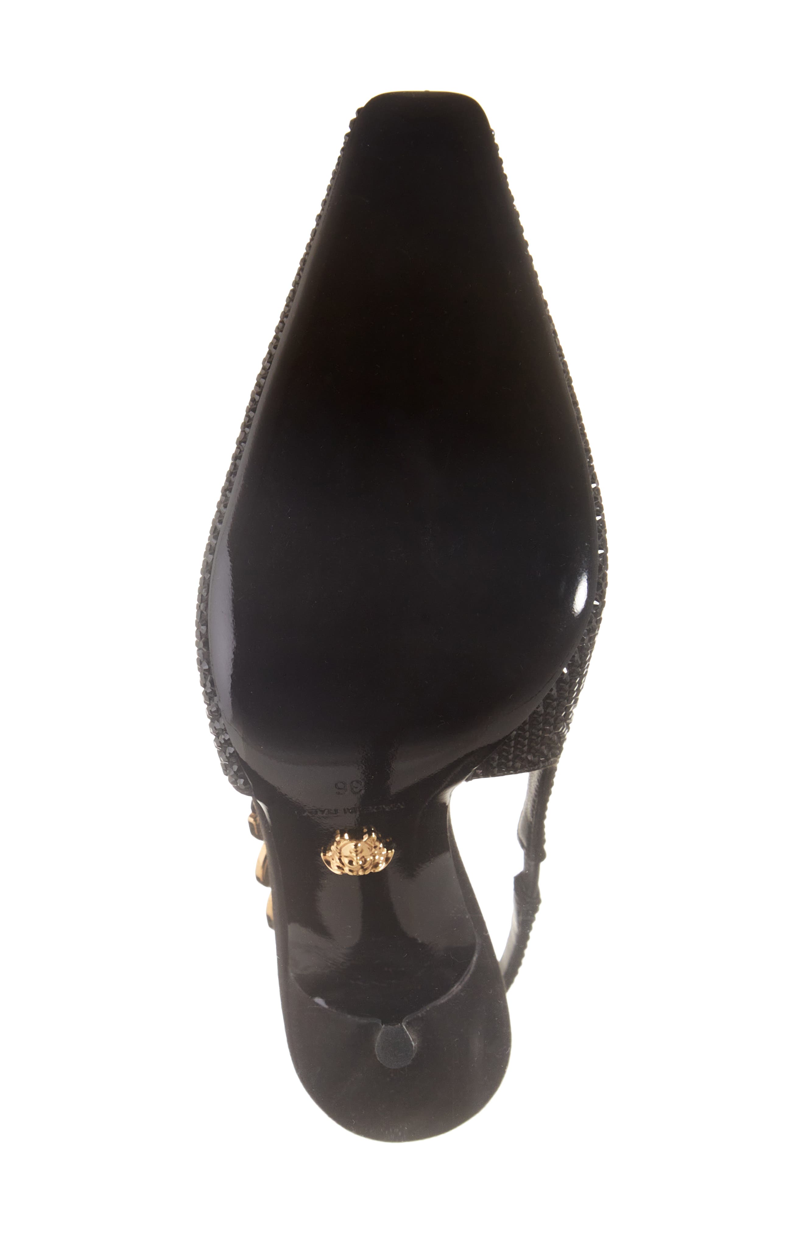 Versace Crystal Slingback Pump, Alternate, color, 