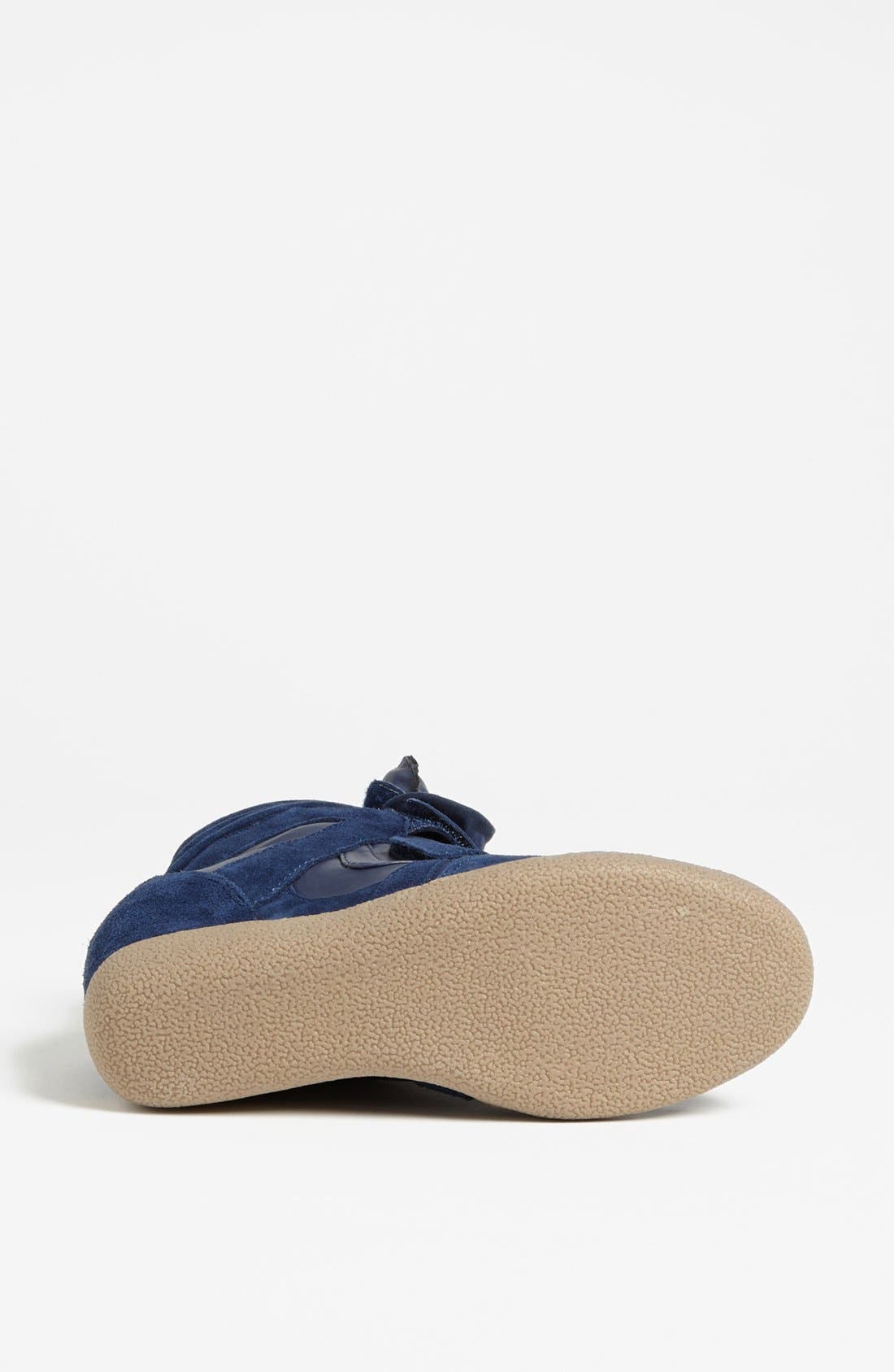 'Hilight' Wedge Sneaker, Alternate, color, NAVY