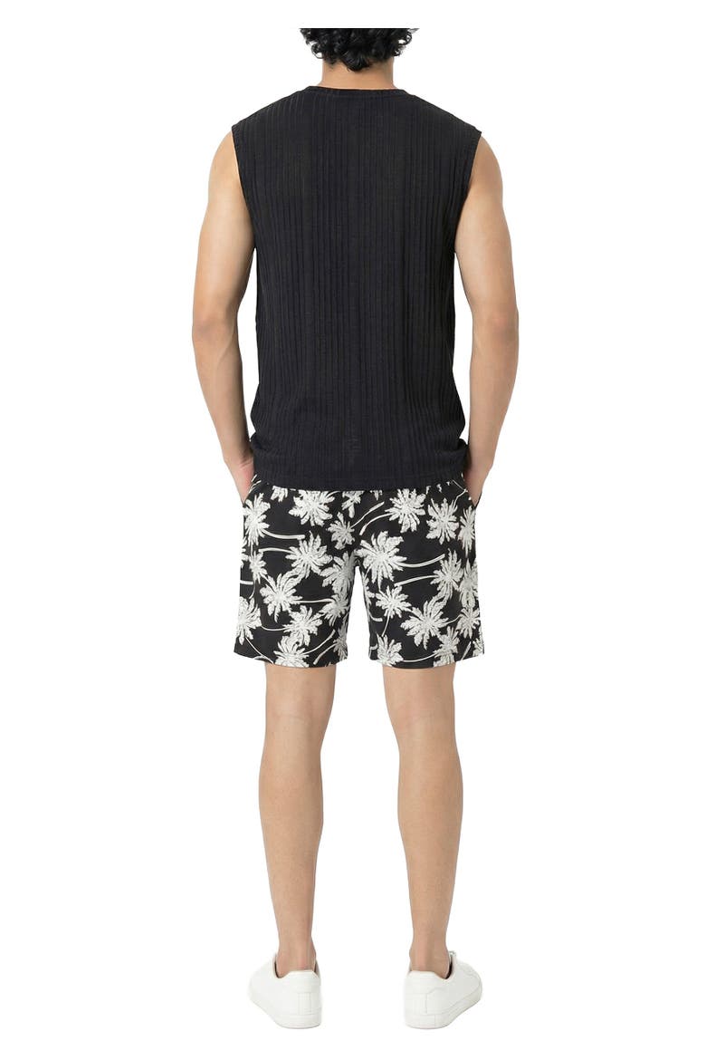Callen Shorts, Alternate, color, Black White