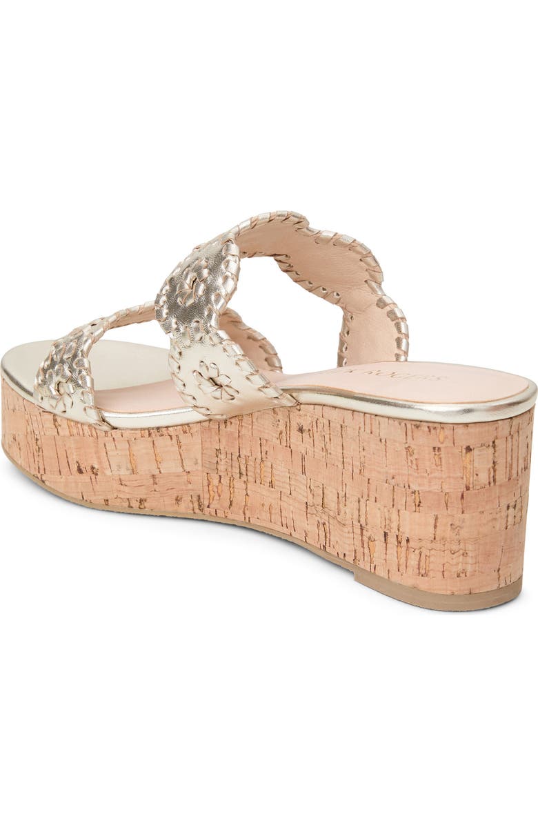 Jack Rogers Laurin Platform Wedge Sandal, Alternate, color,