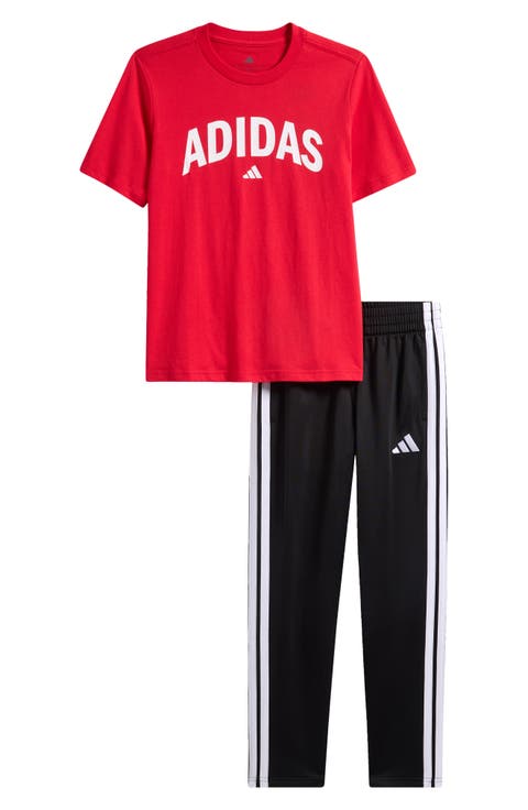 Kids' Graphic T-Shirt & Tricot Pants Set (Big Kid)