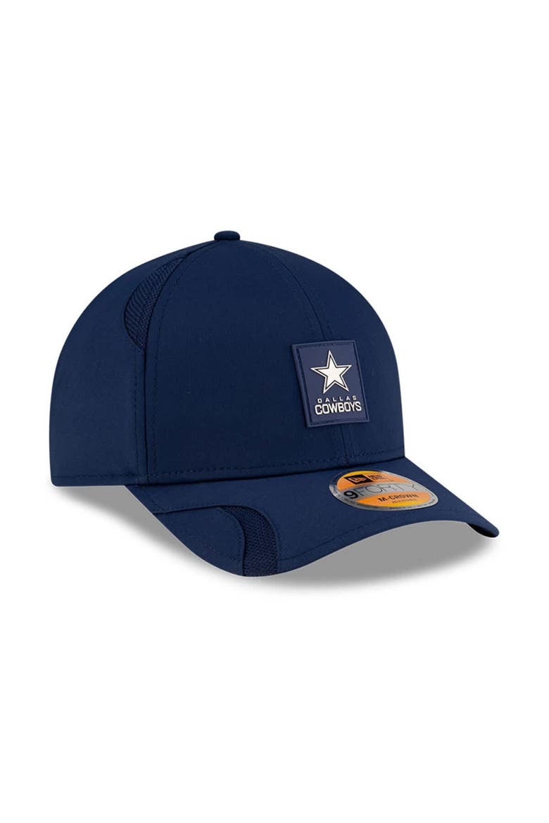 Men's New Era Navy Dallas Cowboys 2025 Sideline  M-Crown 9FORTY Adjustable Hat, Alternate, color, Navy