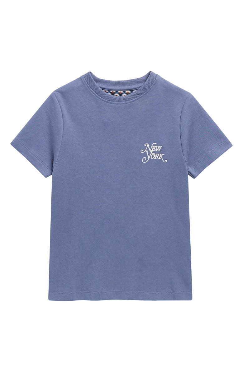 DENIM AND FLOWER Kids' New York Graphic T-Shirt, Main, color, 
