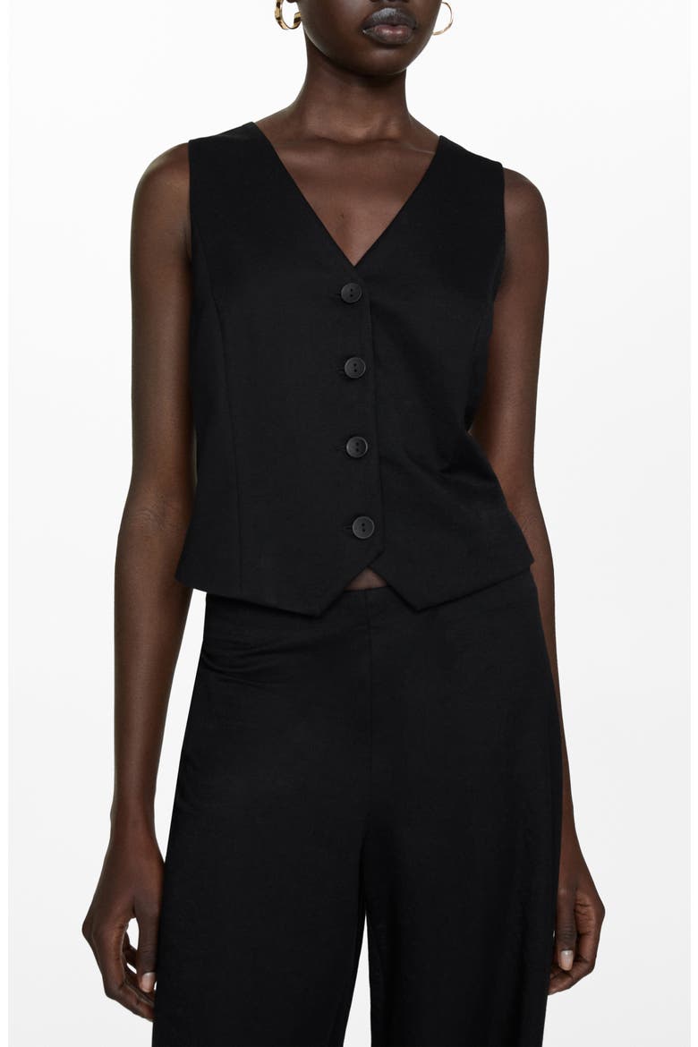 Vest, Main, color, BLACK