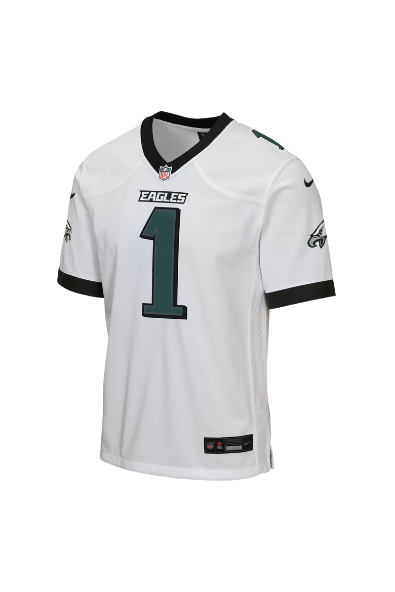 Youth Nike Jalen Hurts White Philadelphia Eagles Game Jersey, Alternate, color, White