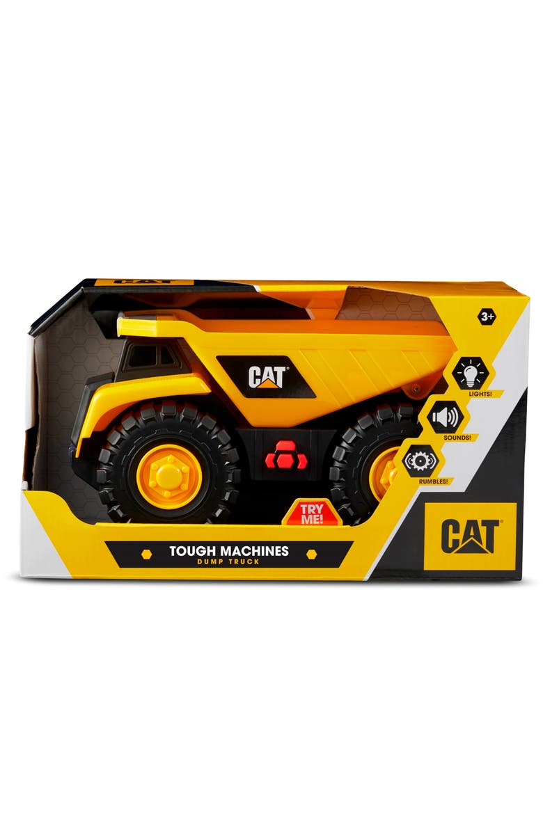 Funrise - CAT Tough Machines, Dump Truck, Alternate, color, Multicolored