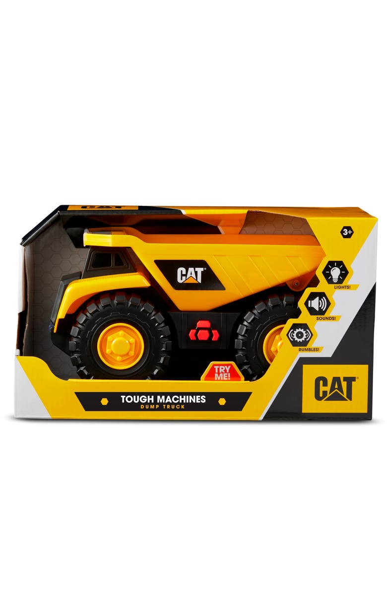 CAT XFunrise - CAT Tough Machines, Dump Truck, Alternate, color, Multicolored