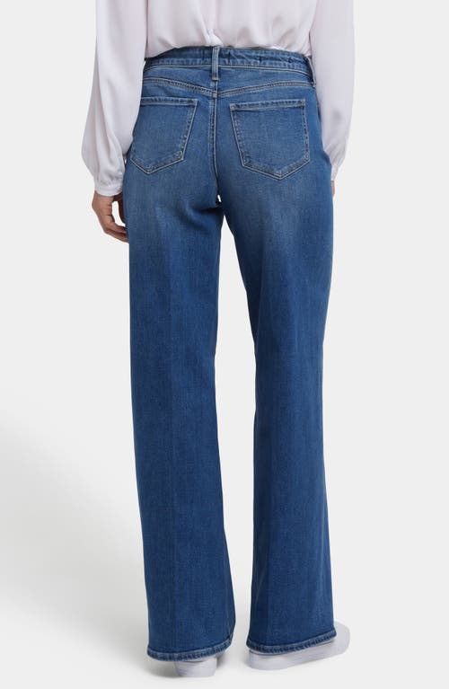 Nydj Teresa Wide Leg Jeans In Romantic Indigo In Blue