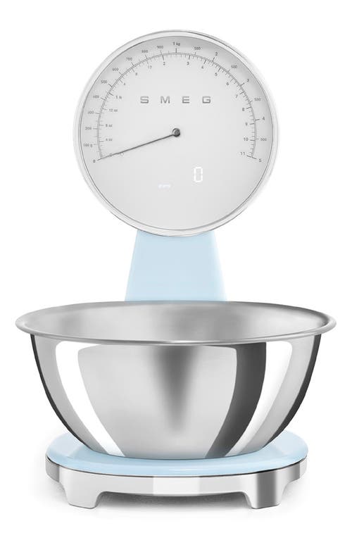 Smeg '50s Kitchen Scale In Pastel Blue
