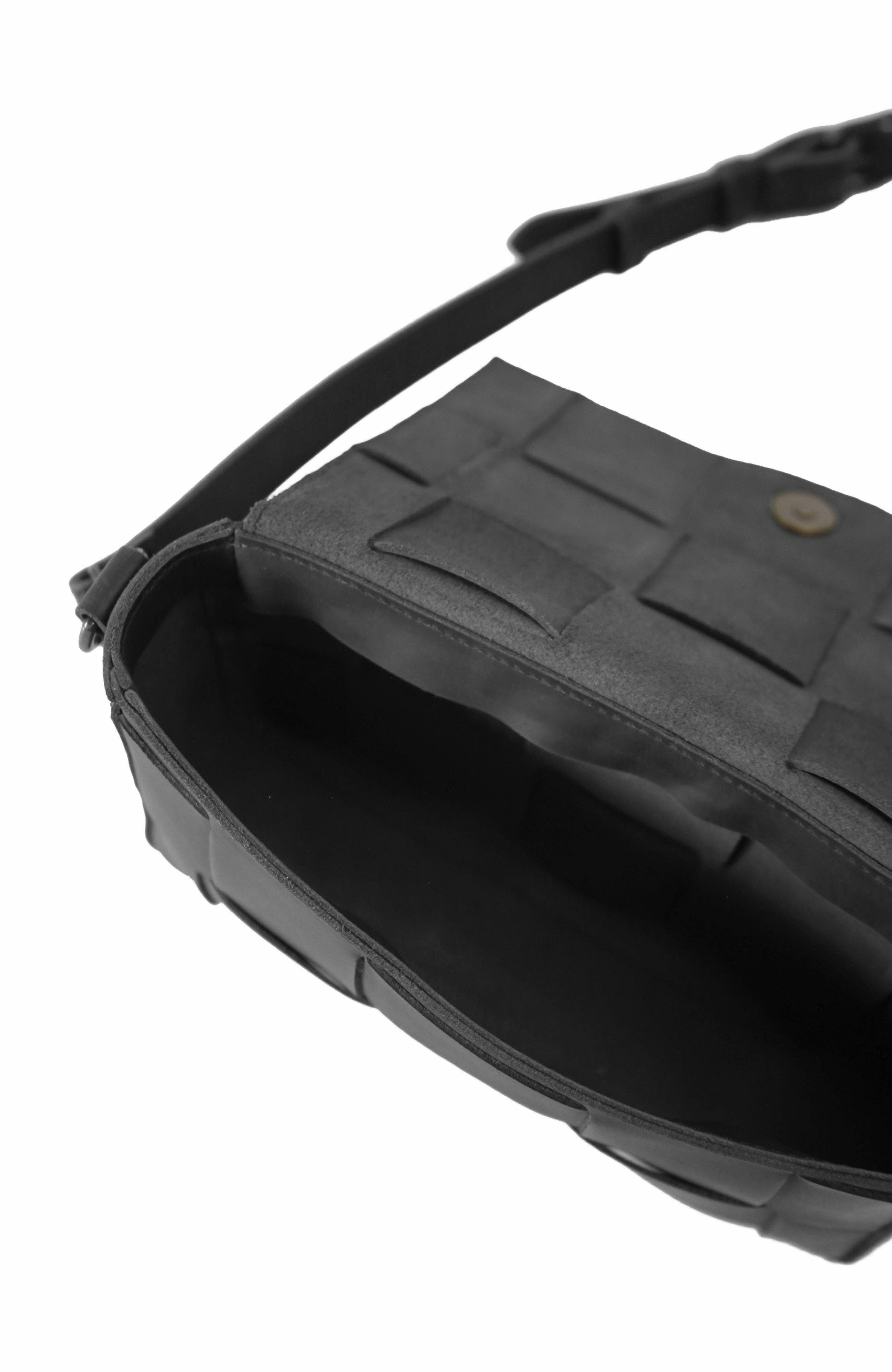 ABLE Mini Flap Woven Crossbody, Alternate, color, 