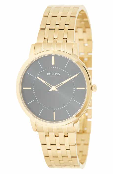 BULOVA Men's Classic Ultra Slim Bracelet Watch, 38mm