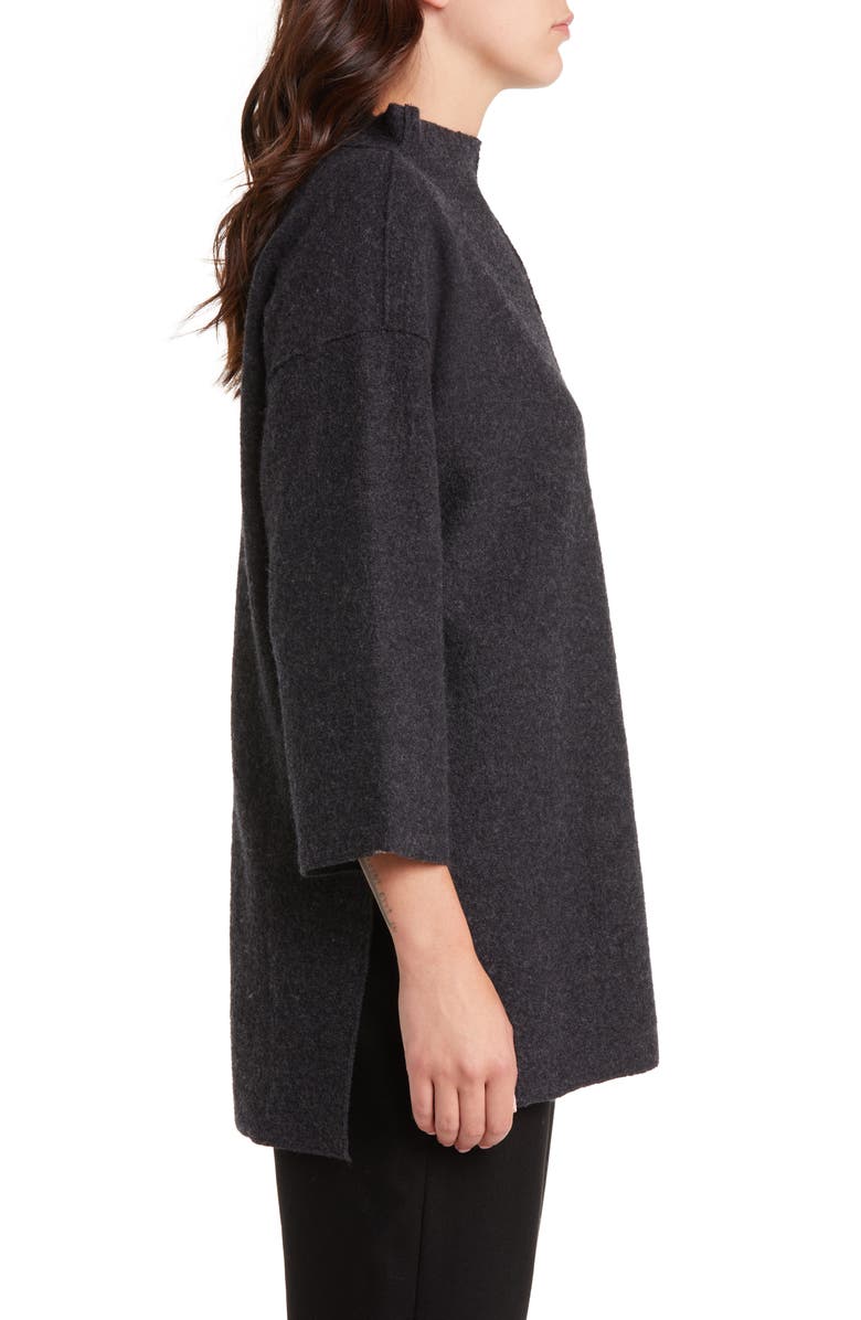 Eileen Fisher Boiled Wool Tunic, Alternate, color, 