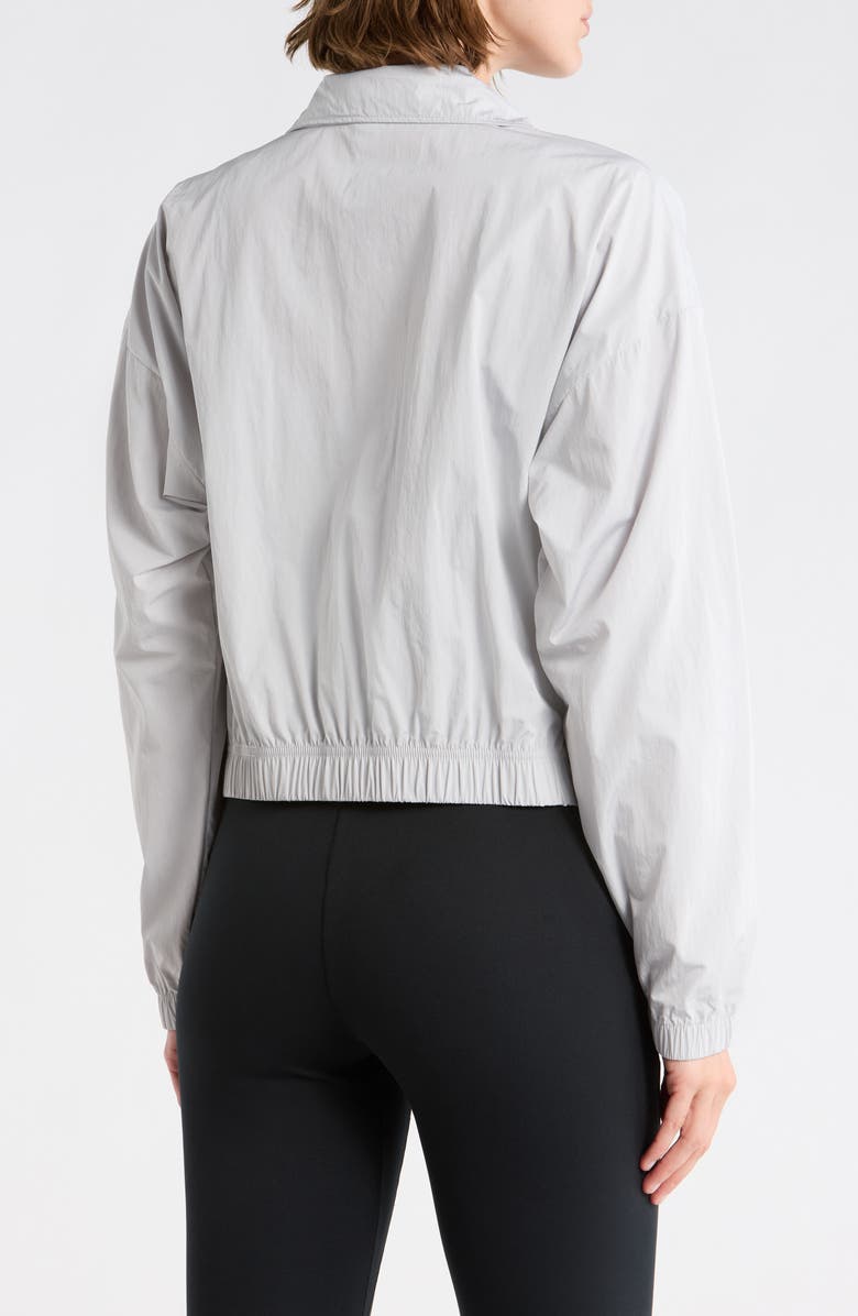 YOGALICIOUS Radiant Zip Pocket Jacket, Alternate, color, Lunar Dust