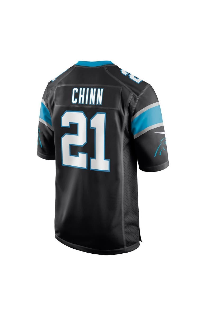 Nike Men's Nike Jeremy Chinn Black Carolina Panthers Game Jersey, Alternate, color,