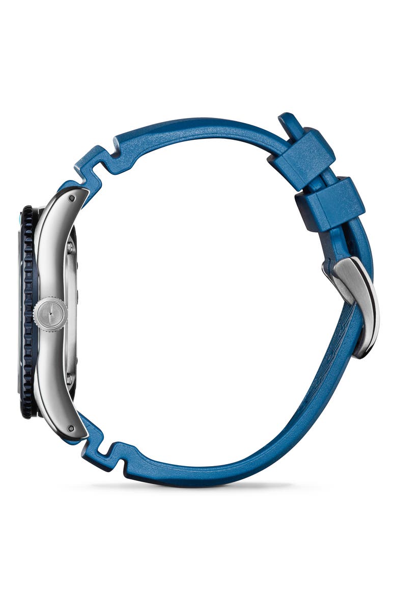 Shinola Duck Rubber Strap Watch, 42mm, Alternate, color,