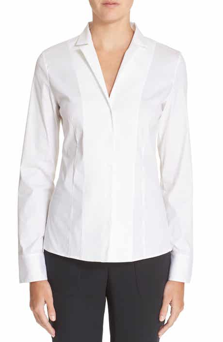 Akris Cotton Poplin Blouse