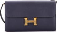 Pre-Owned Hermes Constance To Go Wallet Evercolor