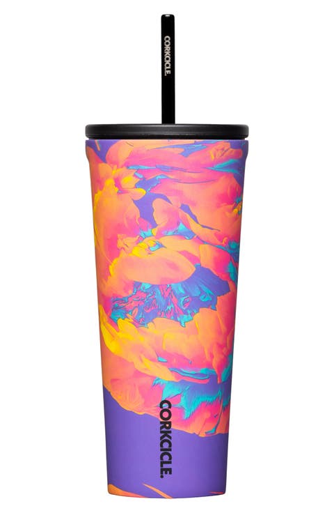 24-Ounce Insulated Cup with Straw