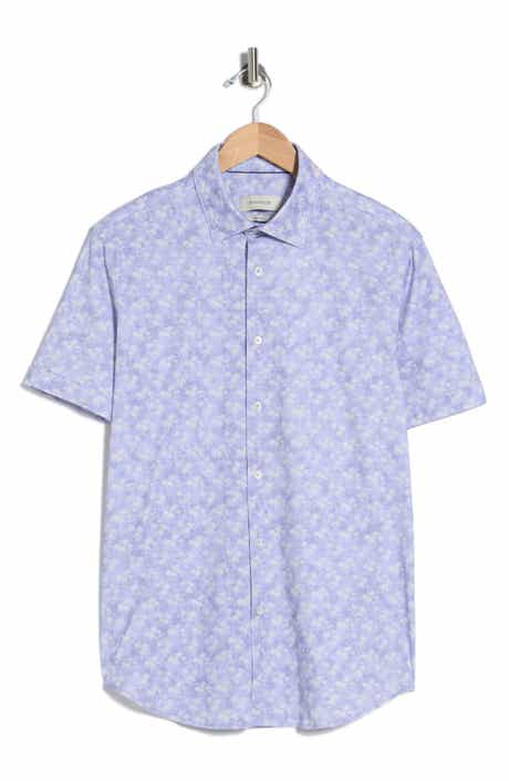 Bugatchi Short Sleeve Woven Shirt