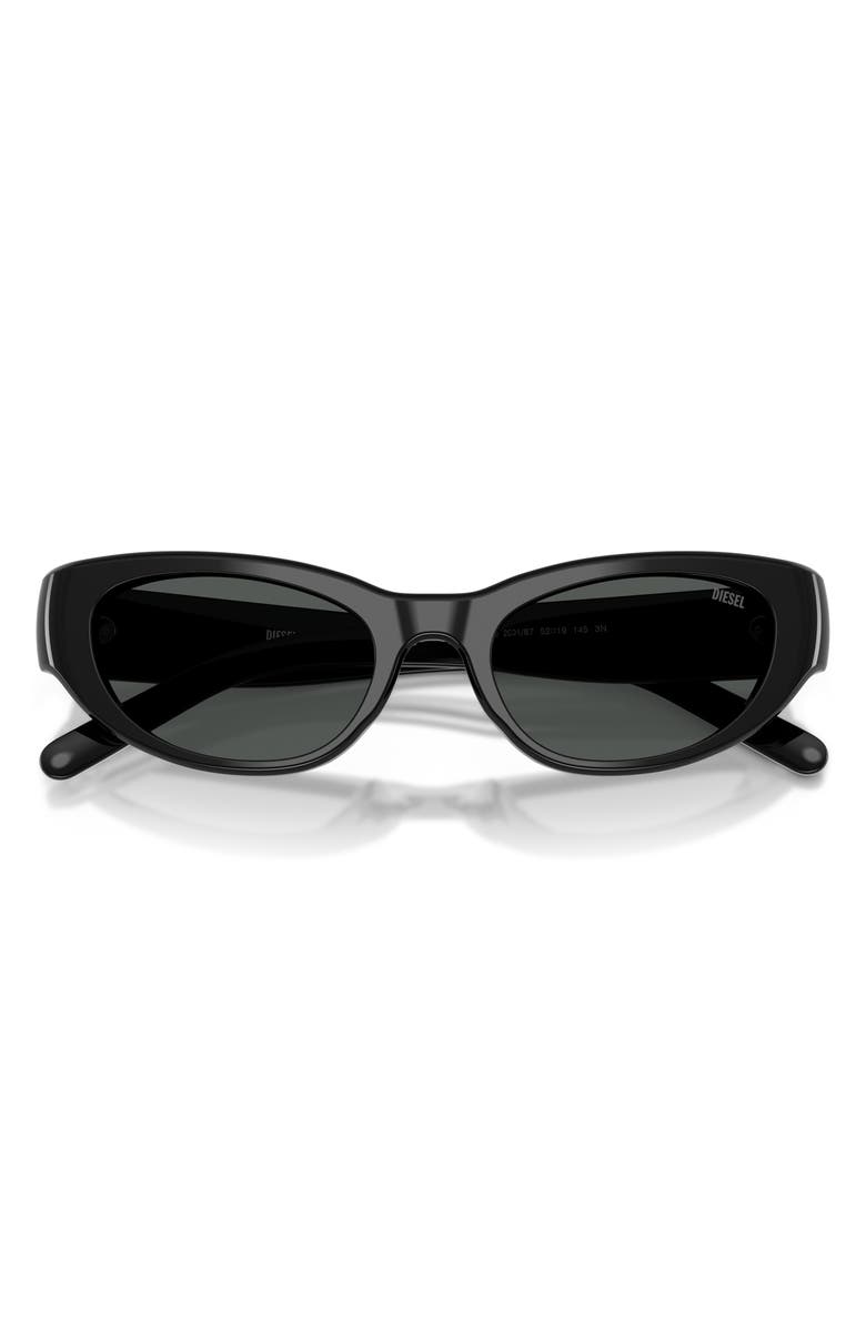 DIESEL<sup>®</sup> 52mm Cat Eye Sunglasses, Alternate, color, 